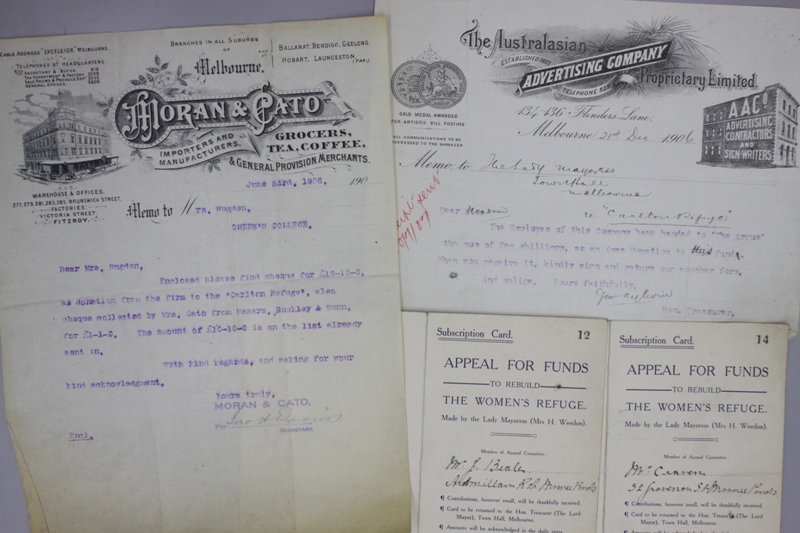 photo of a variety of documents 