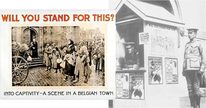 war recruitment posters