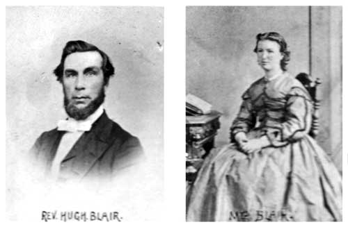 Hugh Blair and wife