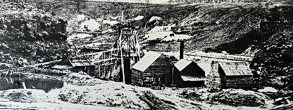 The Try Again mine in the Devil’s Kitchen in the 1860s