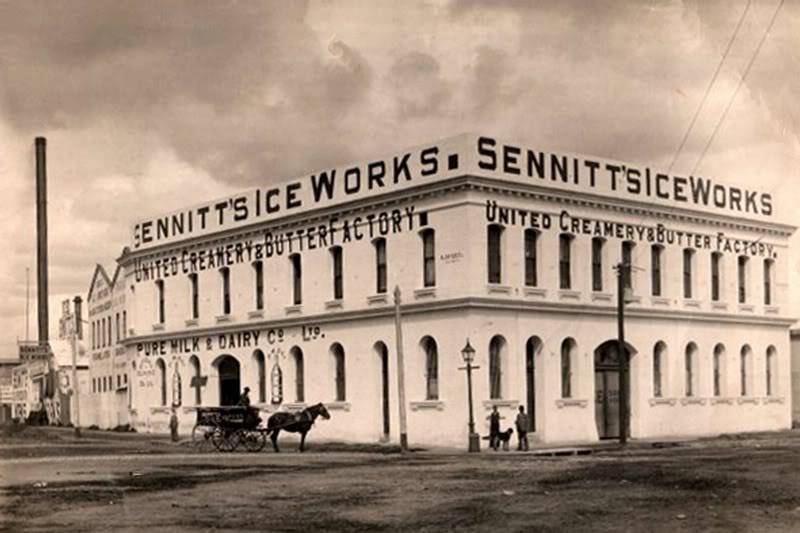 Photo of sennit ice works building