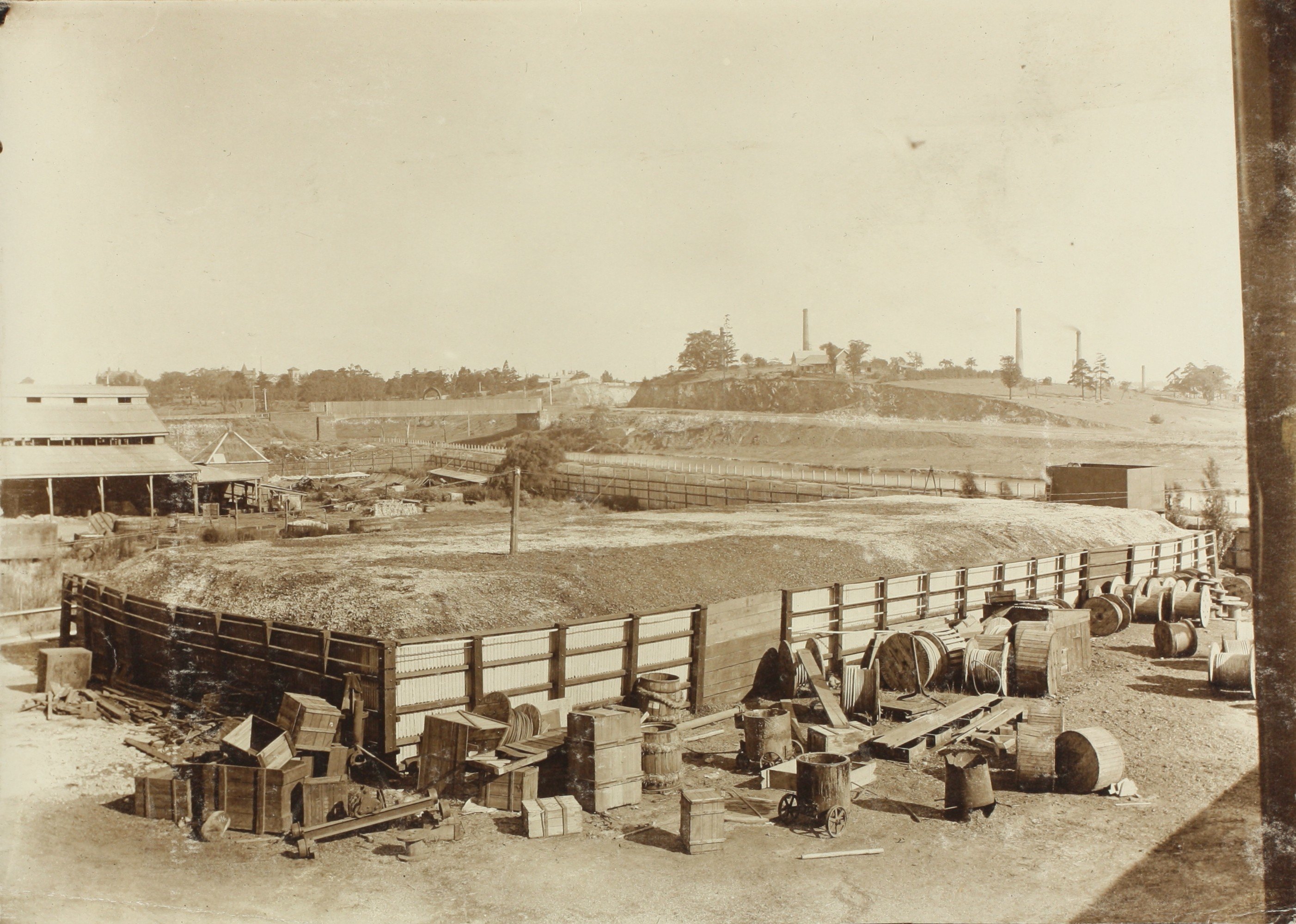 photo of tannery and fellmongers yard